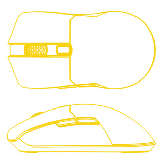 HATOR Pulsar 3 Wireless myš Hranie Všestranný RF Wireless + Bluetooth + USB Type-C Optický 12000 DPI PC