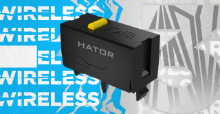 HATOR Pulsar 3 Wireless myš Hranie Všestranný RF Wireless + Bluetooth + USB Type-C Optický 12000 DPI PC