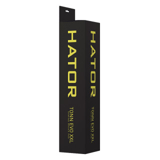 HATOR Tonn EVO XXL Herná podložka pod myš Čierna PC