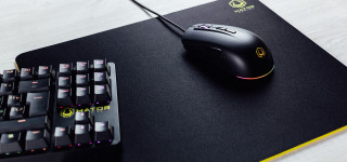 HATOR Tonn XXL Herná podložka pod myš Čierna PC