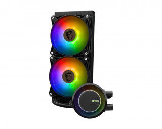 MSI MAG Coreliquid E240 Základná doska, Procesor Súprava vodného chladenia 12 cm Čierna PC