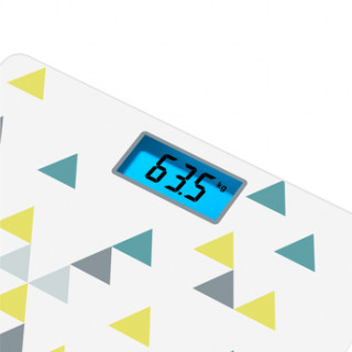Tefal PP1536V0 Classic Scandinavian Sprit pattern white personal scale Home