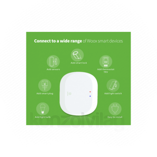 Woox Smart Zigbee  Hub - R7070 (2.4GHz Wi-Fi & Zigbee 3.0) Home