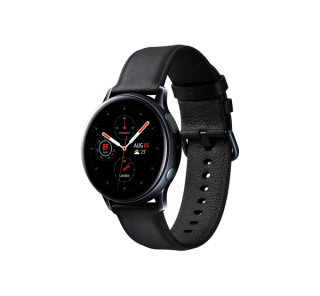 Samsung R830 Galaxy Watch Active smart watch, 40mm, Stainless steel, Black Mobile