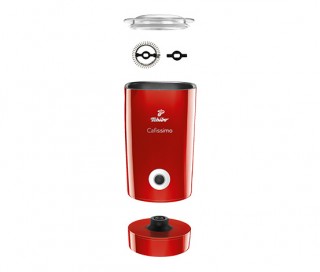 TCHIBO electric milk frother red Home