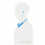 Sony WIC400 Bluetooth Blue headset thumbnail