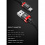 MOBIL-CASE Baseus  Golden Belt Series USB3.0 USB Type-C 3A 1m cable Black/Gold thumbnail