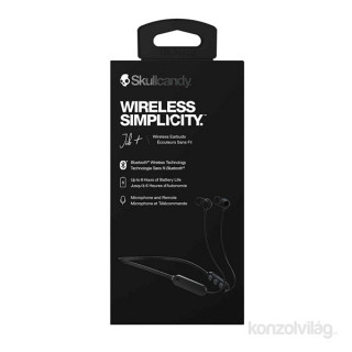 Skullcandy S2JPW-M003 JIB+ Black Bluetooth neck strap headset Mobile