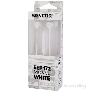 Sencor SEP 172 White microphone earphone Mobile