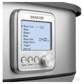 Sencor SPR 7200SS digital slow cooking machine Home