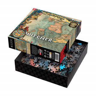 Good Loot The Witcher 3 The Northern Kingdoms Puzzle s 1 000 dielikmi Hračka