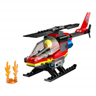 LEGO City Hasičský záchranný vrtuľník (60411) Hračka