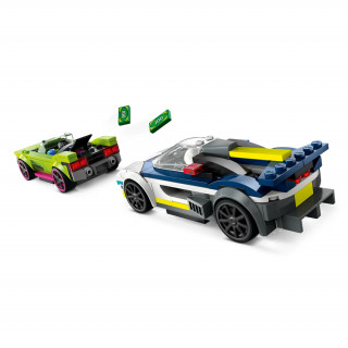 LEGO City Naháňačka policajného auta a športiak (60415) Hračka