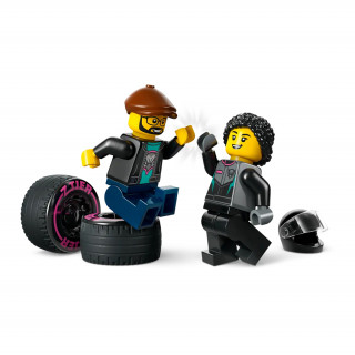 LEGO City Kamión s pretekárskym autom (60406) Hračka