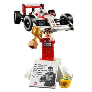 LEGO Icons McLaren MP4/4 és Ayrton Senna (10330) Hračka