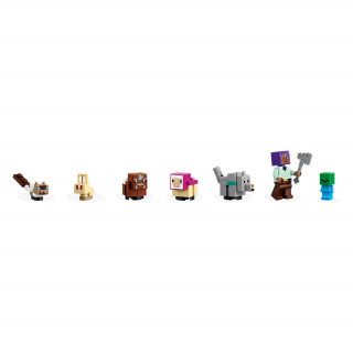 LEGO Minecraft Zvierací útulok (21253) Hračka