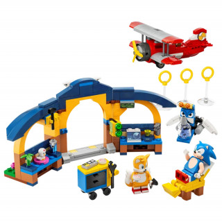 LEGO Sonic the Hedgehog: Tailsova dielňa a lietadlo Tornádo (76991) Hračka