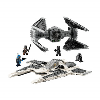 LEGO Star Wars Mandaloriánska stíhačka triedy Fang proti TIE Interceptoru (75348) Hračka