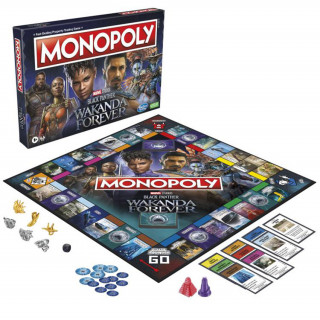 Monopoly - Black Panther Wakanda Forever Edition (EN) Hračka