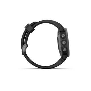 Garmin fenix 5S Plus Sapphire Black watchstrap 010-01987-03 Mobile