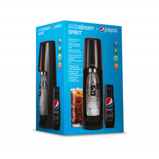 Sodastream Spirit Black Pepsi MAX MegaPack Home