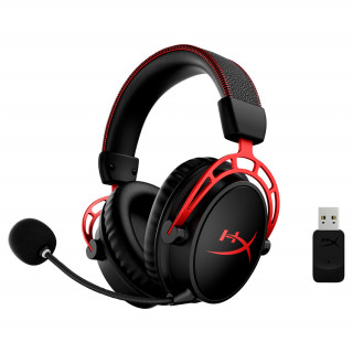 HyperX Cloud Alpha - Wireless Gaming Headset (Red-Black) (4P5D4AA) PC