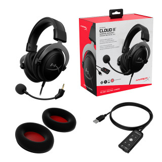 HyperX Cloud II Pro Gaming Headset (Gun Metal) (4P5L9AA) PC