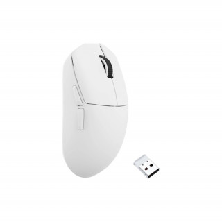 Keychron Lemokey G1 optická USB / Bluetooth / bezdrôtová herná myš biela PC