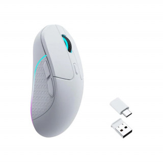 Keychron M3 optická USB / Bluetooth / bezdrôtová herná myš biela PC