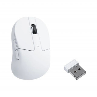 Keychron M4 optická Bluetooth/bezdrôtová myš biela PC