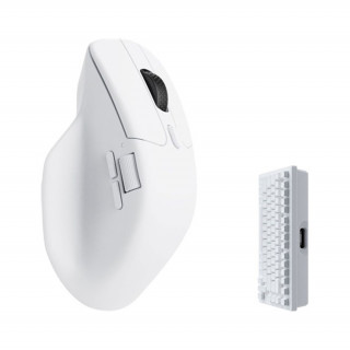 Keychron M6 4K optická USB / Bluetooth / bezdrôtová myš biela PC