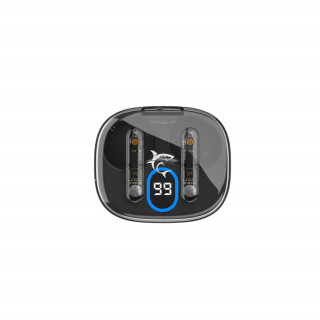 WHITE SHARK HYPERBEAT-B, GEB-TWS37B bluetooth slúchadlá do uší s mikrofónom, čierne PC