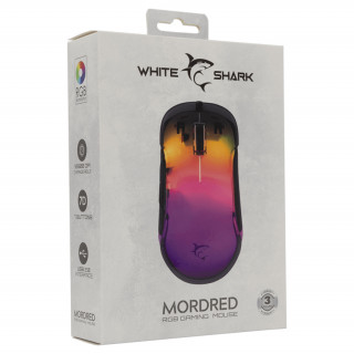 WHITE SHARK MORDRED-B WS GM-5017B herná myš 7D / 12000 dpi čierna RGB PC