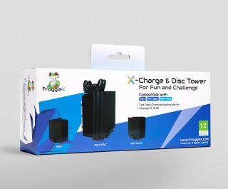 Froggiex FX-P4-C1-B PS4 Charge and Store stojan PS4