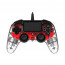 Nacon Wired Compact Controller (Illuminated) - ps4hwnaconwicccred thumbnail