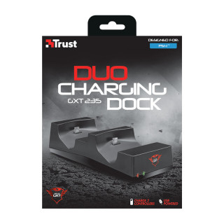 Trust 21681 GXT 235 Duo Charging Dock, nabíjačka pre 2 ovládače PS4