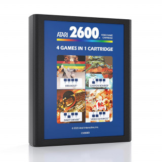 Atari 2600+ Twin Paddle Controller Pack & 4Games in 1 Retro