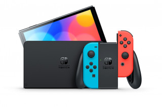 Nintendo Switch (OLED-Model) (Červeno/modrá) Switch