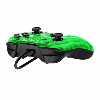 PDP Face-off Deluxe Switch Ovládač + Audio Camo Green Switch