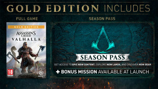 Assassin's Creed Valhalla Gold Edition + Eivor figúrka Merch