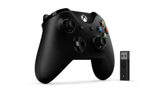 Xbox One Wireless Controller (Black) + Windows 10 adapter Xbox One