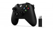 Xbox One Wireless Controller (Black) + Windows 10 adapter thumbnail