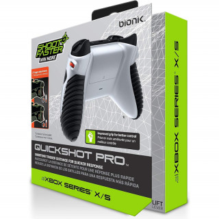 Bionik Xbox Series S/X Quickshot Pro (biela a čierna) (BNK-9074) Xbox Series