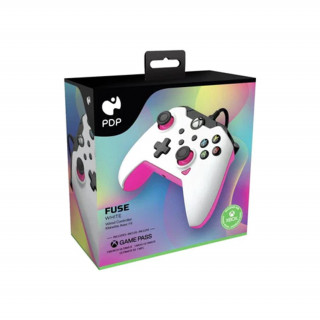 PDP Officially Licensed Microsoft:drôtový herný ovládač - Fuse White (Xbox Series X/S) Xbox Series