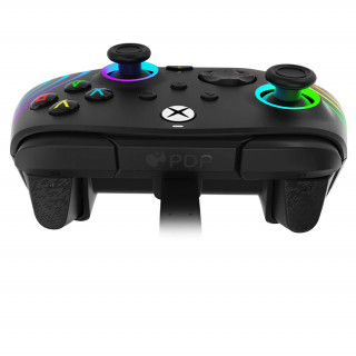 PDP Xbox Series X/S káblový ovládač - Afterglow WAVE audio lighting - Black (Xbox Series X/S) Xbox Series