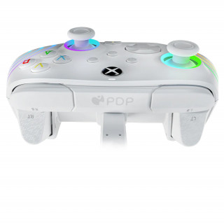 PDP Xbox Series X/S káblový ovládač - Afterglow WAVE audio lighting - White (Xbox Series X/S) Xbox Series