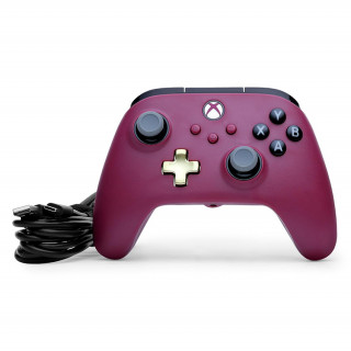 PowerA Advantage Plus Xbox Series X|S Káblový ovládač – Ruby Xbox Series