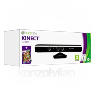 Xbox 360 Kinect Sensor + Kinect Adventures Xbox 360